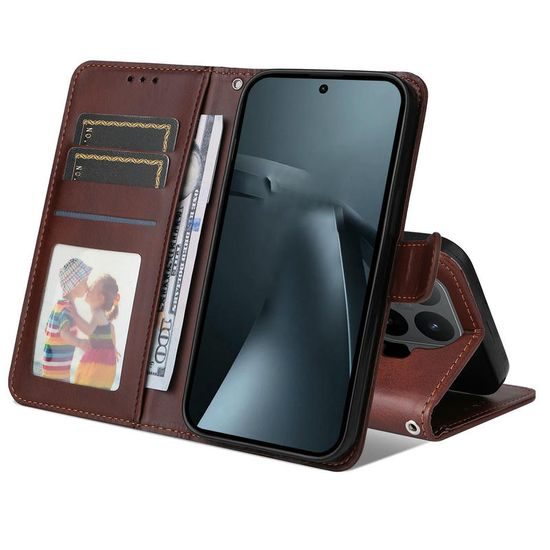 Magnet Case, Xiaomi 17T, hnědý