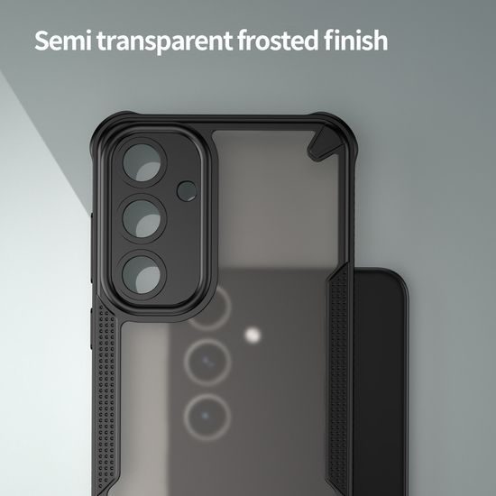 ArmorShield Hybrid Case, Samsung Galaxy S25 Plus, μαύρο