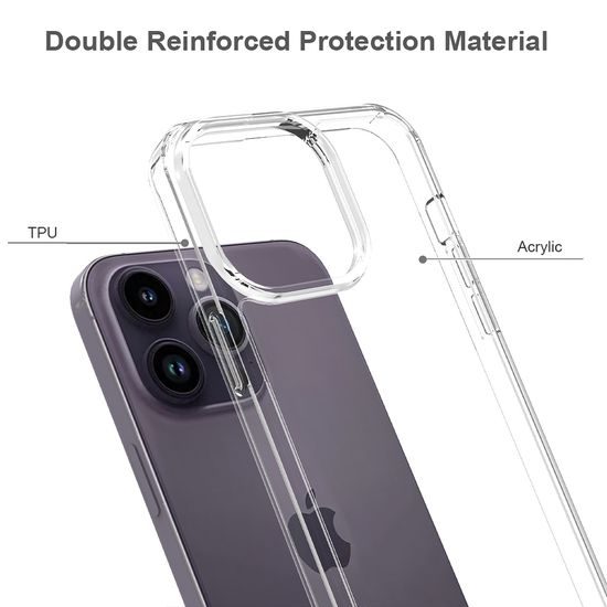 iPhone 15 Pro Max ümbris – JP läbipaistev ümbris