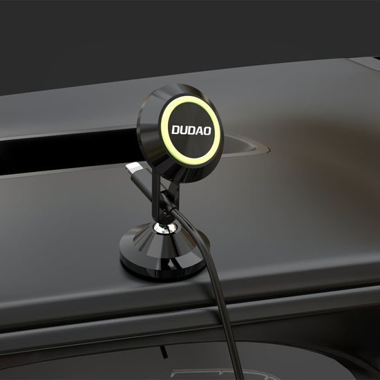 Dudao F6X+ suport magnetic pentru mașină, negru