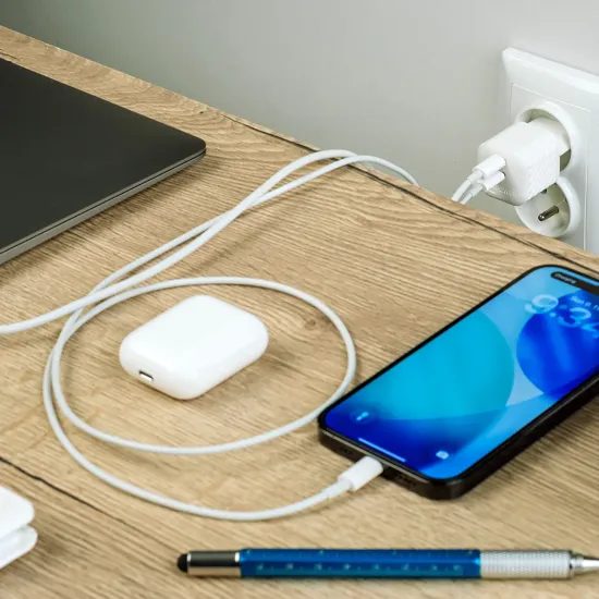 ER POWER Mini φορτιστής 2x USB-C, 65W, GaN