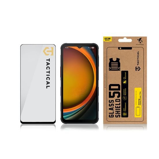 Tactical Glass Shield 5D γυαλί για Samsung Galaxy Xcover 7 Pro, μαύρο