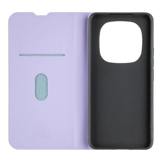 OBAL:ME SmoothTouch Hoesje voor Xiaomi Redmi Note 15 Pro 4G - met Kaarthouder & Standaard - Lichtpaars