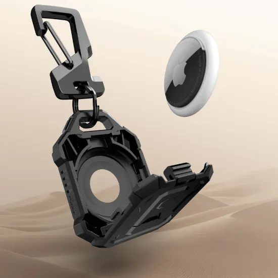 Tech-Protect Kevlar Pro, Apple AirTag 1 / 2, μαύρο