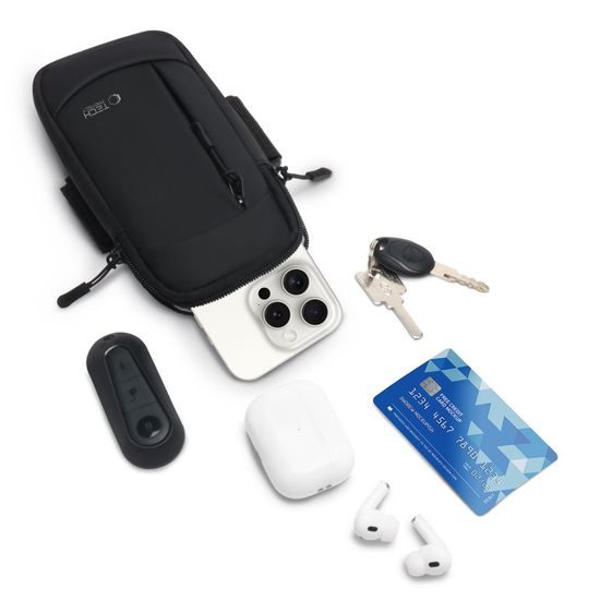 Tech-Protect M6 Univerzális sport karpánt, fekete