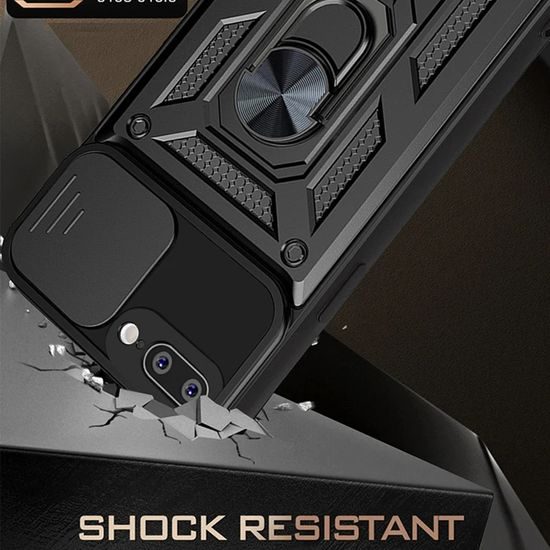 Techsuit CamShield, iPhone 7 Plus / 8 Plus, μαύρο