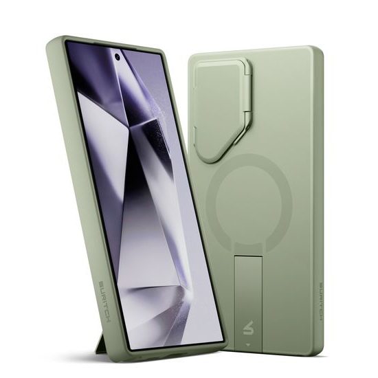 Suritch MagSafe Kickstand Camprotector θήκη Samsung Galaxy S24 Ultra, πράσινη