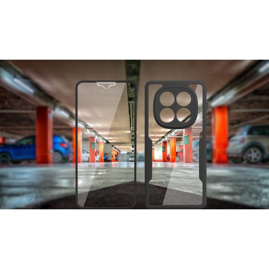 Husă colorată JP Defense, Xiaomi Redmi Note 15 Pro Plus 5G, neagră