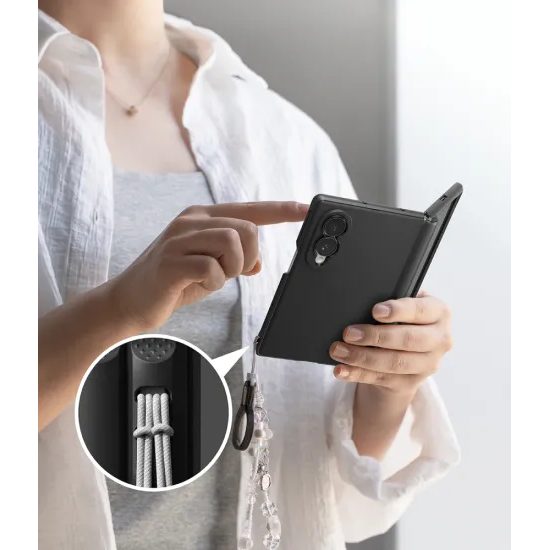 Ringke Onyx Flap Magnetic MagSafe etui, Samsung Galaxy Z Fold 8, črn