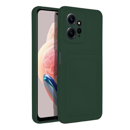 Θήκη Card Case, Xiaomi Redmi Note 12 5G, πράσινη