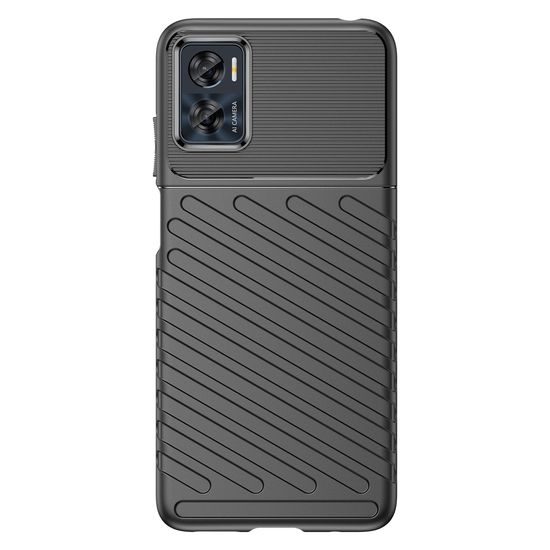 Husă Thunder, Motorola Moto E32, neagră