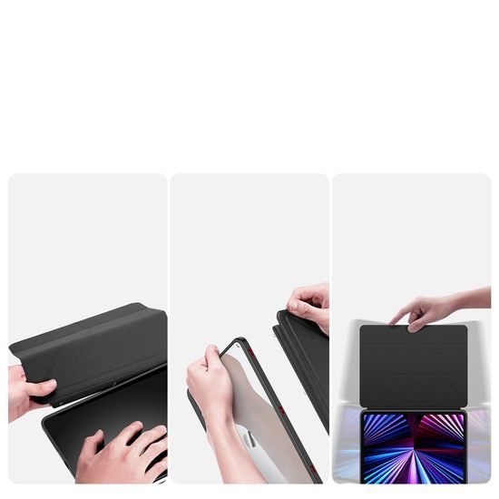 Husă Dux Ducis Magi, iPad Pro 11'' 2021/2020/2018 a 4-a generație, neagră