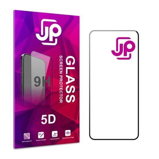 JP 5D edzett üveg, Xiaomi Redmi Note 12S, fekete