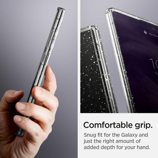 Spigen Liquid Crystal carcasă pentru mobil, Samsung Galaxy S22 Ultra, Glitter Crystal