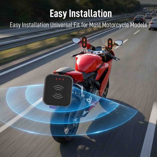 MotoGuard BSD Pro Radar mrtvog kuta za motocikle