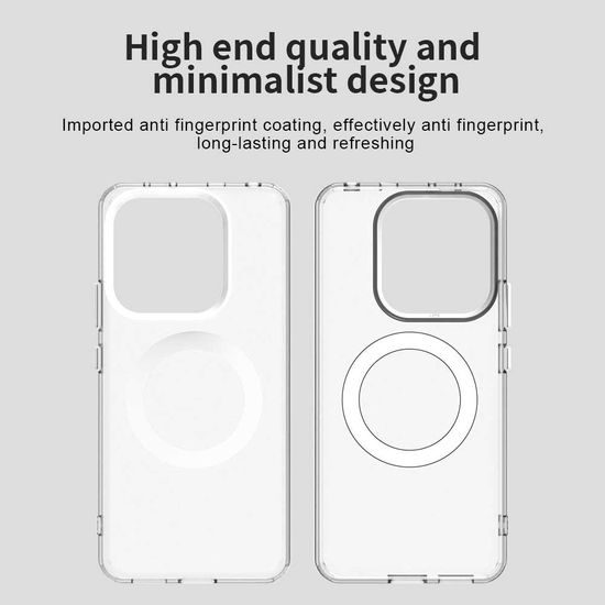 Techsuit CandyCase MagSafe, Xiaomi Redmi Note 14 4G (Regional), λευκό