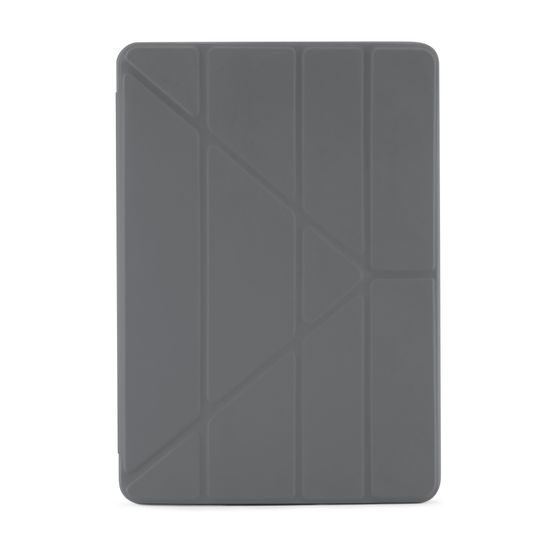 Pipetto Origami TPU θήκη, Apple iPad 10.2, 2019 / 2020 / 2021 (iPad 7 / 8 / 9), γκρι
