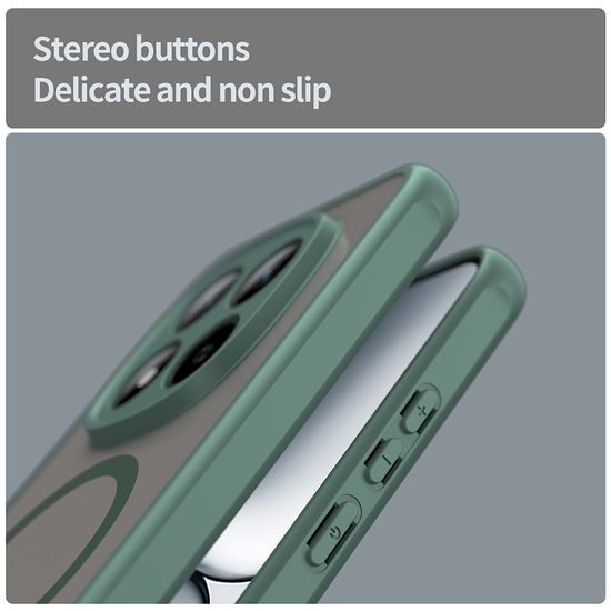 Techsuit HaloFrost II MagSafe, Xiaomi Redmi Note 15 Pro 5G, zelený