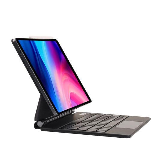 JP Magnetic Keyboard θήκη tablet με οθόνη, Samsung Galaxy Tab S7 / S8 / S9 / S7 FE / S9 FE / S10 FE / S10 Lite / S11, μαύρη