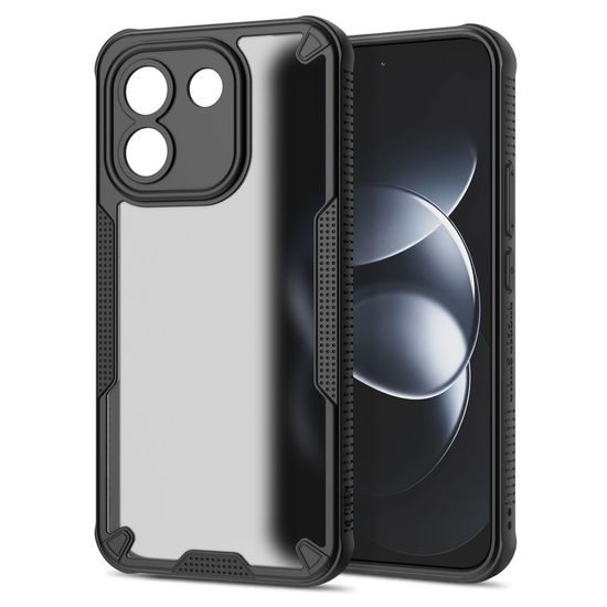 Xiaomi Redmi Note 17 Pro Max 5G vāciņš – Tech-Protect Rugged Shield – matēts melns