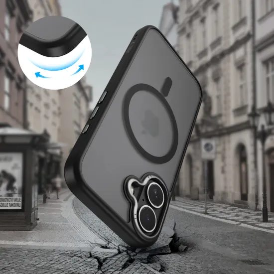 Tech-Protect Magedge MagSafe iPhone 17, μαύρο ματ