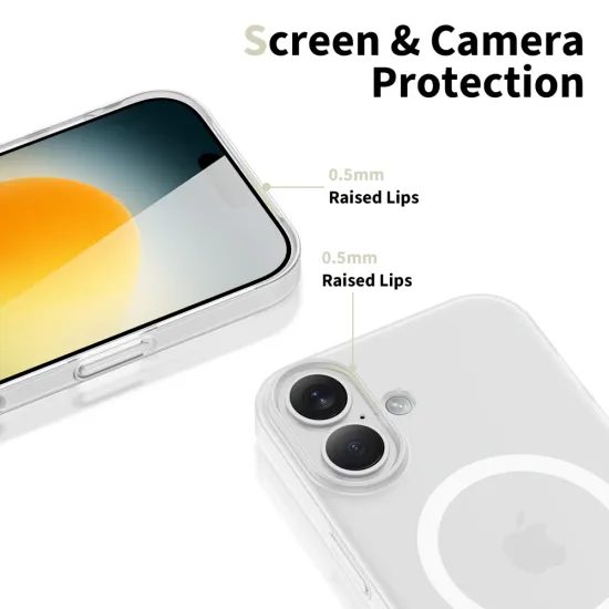Tech-Protect MagSlim MagSafe, iPhone 17, λευκό ματ
