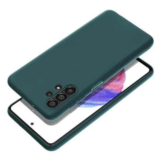 Matt etui, Samsung Galaxy A13 4G, zelen