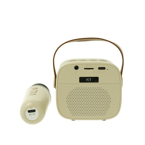 Vezeték nélküli karaoke gyerekeknek, bézs