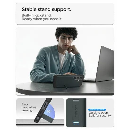 Spigen Tough Armor MagSafe θήκη, Samsung Galaxy S26 Ultra, σκούρο πράσινο