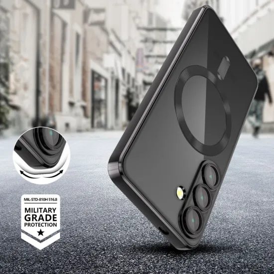 Tech-Protect MagFlex MagSafe Samsung Galaxy A26 5G, λαμπερό μαύρο