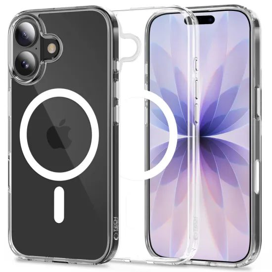 Tech-Protect Flexair Hybrid MagSafe CC, iPhone 17, διαφανές