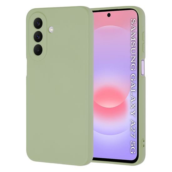 Techsuit SoftFlex Hülle für Samsung Galaxy A27 5G - Silikon Schutzhülle - Hellgrün