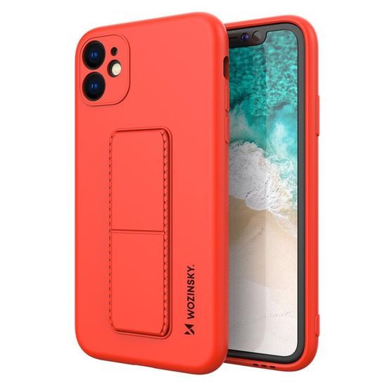 Wozinsky Kickstand Hülle, iPhone 12 Mini, rot
