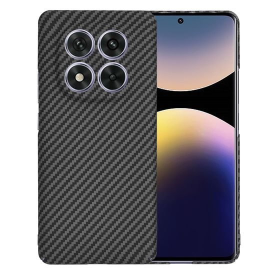 Techsuit Carbonite FiberShell Hülle, Xiaomi Redmi Note 14 Pro 5G / Poco X7, schwarz