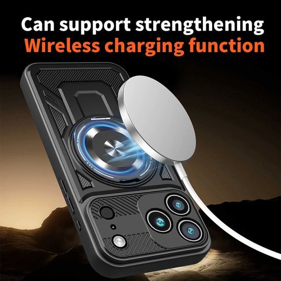 Techsuit RuggedCam, iPhone 17 Pro Max, μαύρο