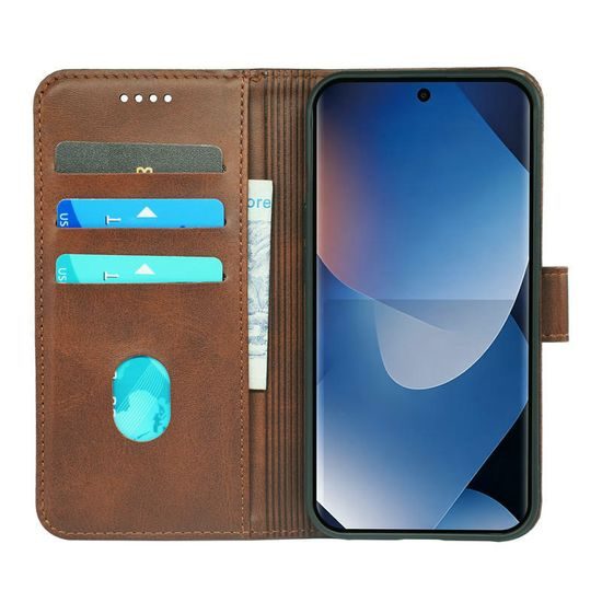 Μαγνητική Θήκη, Xiaomi Redmi Note 15 5G, καφέ