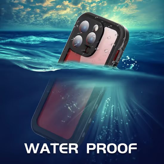 ShellBox IP68 Θήκη, iPhone 16 Pro, Μαύρο