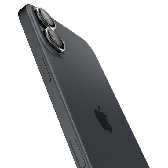 Spigen Optik.TR Ez Fit zaščita za kamero, 2 kosa, iPhone 16 / 16 Plus, kristalno čista