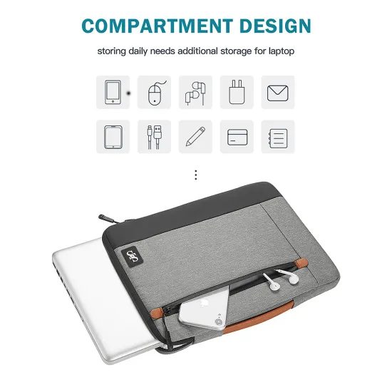 Seine Scene Dijon τσάντα laptop 14", γκρι