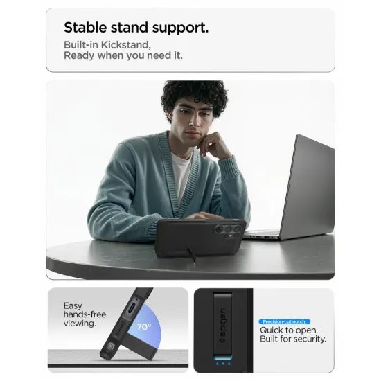 Spigen Tough Armor MagSafe θήκη, Samsung Galaxy S26 Ultra, μαύρη