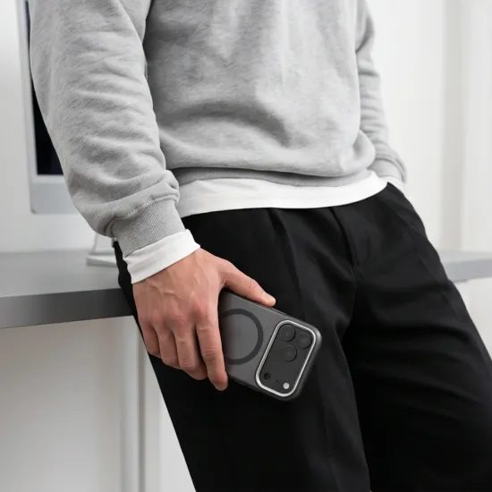 Tech-Protect MagZero MagSafe Case für iPhone 17 Pro Max / 18 Pro Max - Ultradünne Schutzhülle mit MagSafe - Matt Schwarz