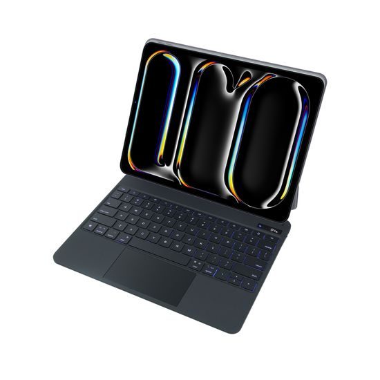 JP Magnetic Keyboard MK01 θήκη tablet με οθόνη, iPad Pro 13 2024 / 2025, μαύρο