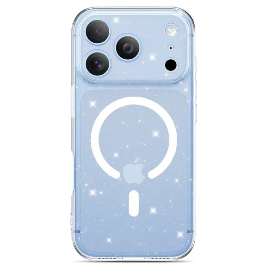 Tech-Protect FlexAir MagSafe Case für iPhone 17 Pro Max / 18 Pro Max - Flexibles TPU Schutzhülle - Glitter