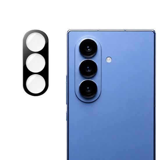 Samsung Galaxy Z Fold 8 Ultra kaamera kaitseklaas – Techsuit – must