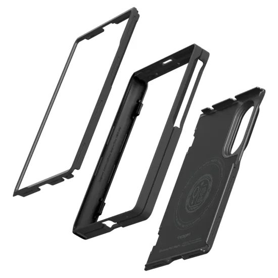 Spigen Slim Armor Pro S MagSafe, Samsung Galaxy Z Fold 8, negru