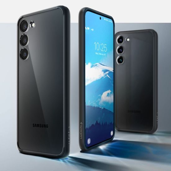 Spigen Ultra hybrid kryt na mobil, Samsung Galaxy S23, matte black