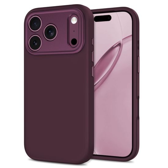 Tech-Protect Uniq MagSafe CC obal, iPhone 17 Pro Max / 18 Pro Max, vínový