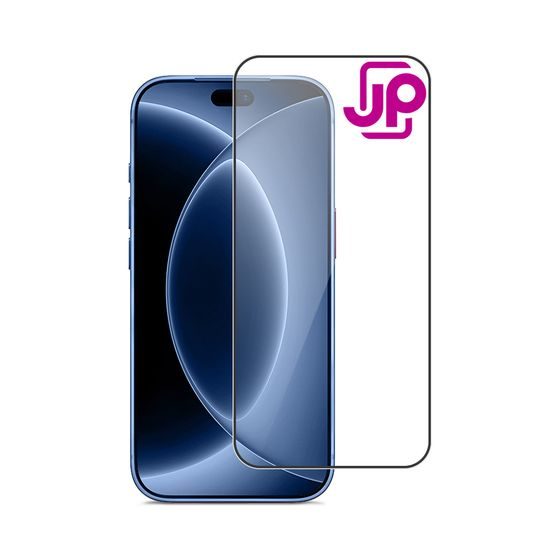 JP 5D Zaščitno kaljeno steklo, iPhone 18 Pro Max, črno