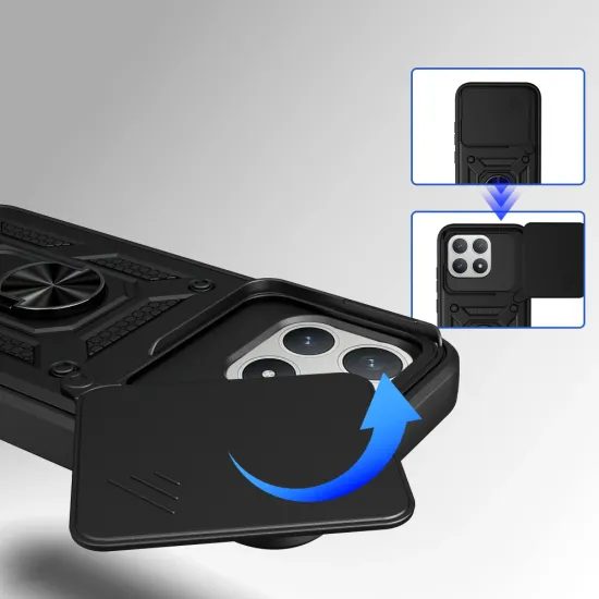 Tech-Protect CamShield Pro Xiaomi Poco F8 Pro, μαύρο