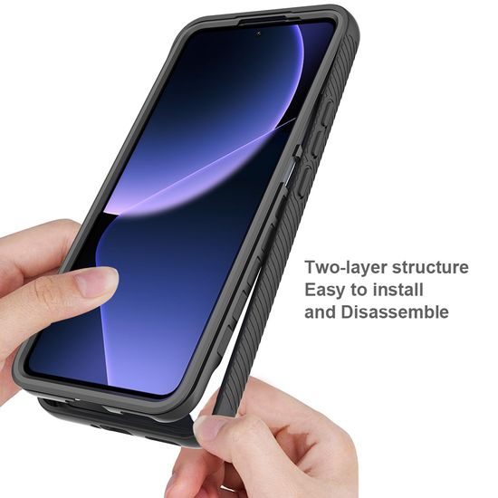 JP Defense360 obal, Xiaomi 13T / 13T Pro, čierny